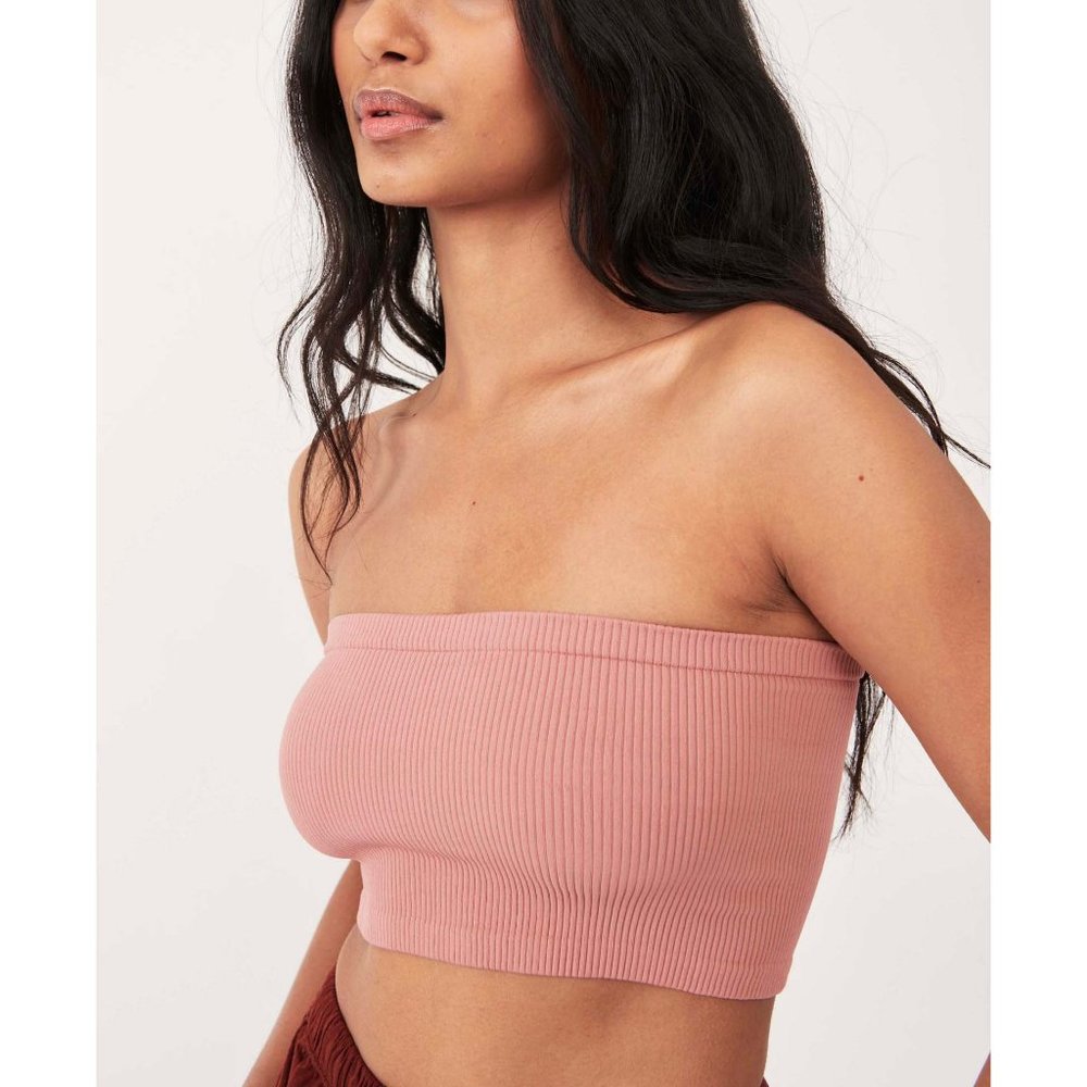 🎉LAST CHANCE🎉 NWT Free People Amelia Bandeau / Smoked Roses - Picture 2 of 6